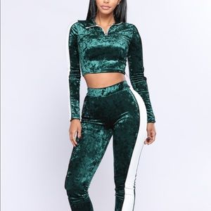 Velvet Lounge Set
